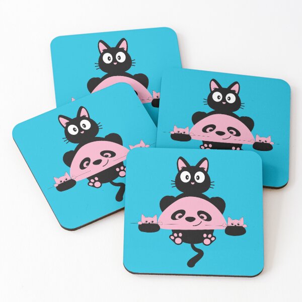 Item preview, Cat Panda kitten funny buddies  designed and sold by Swagmode.
