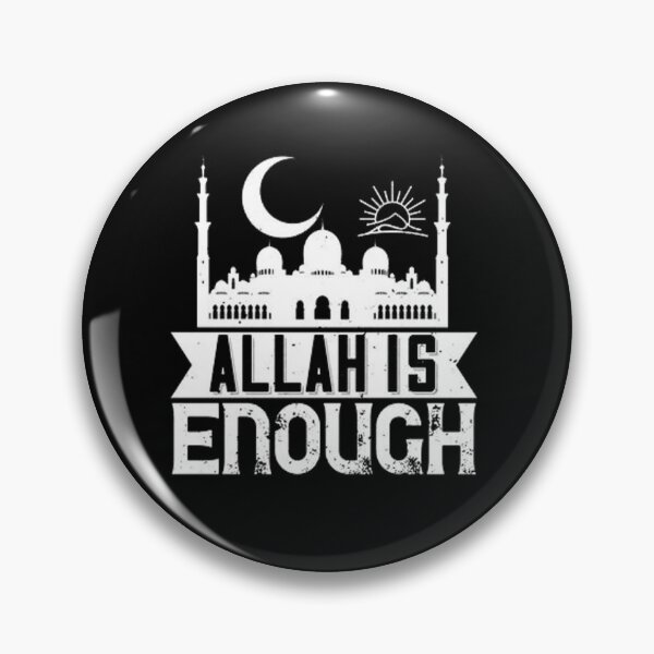 Item preview, Arabic Ramadan Mubarak Decoration Graphic Gift -  Allah Is Enough designed and sold by ghazalish.
