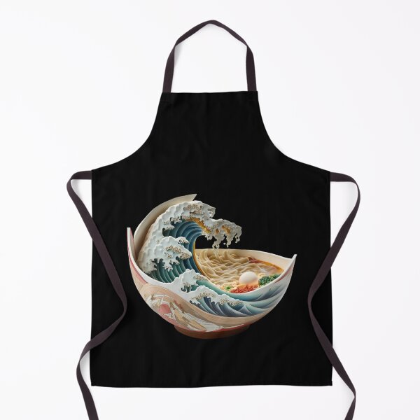 Item preview, Great Ramen Wave,Masculine Wave,Red Fuji,ramen,ramen bowl,ramen noodles,japan,japanese designed and sold by RedArtsDesign.
