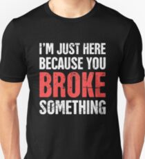 Funny Tech Support Quote Unisex T-Shirt