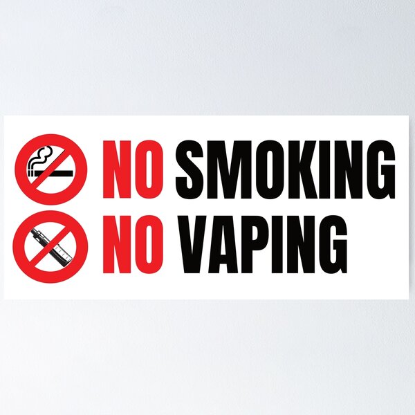 Say No To Vape Posters for Sale | Redbubble