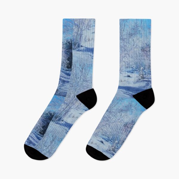 Item preview, id59 Snowy and Icy roads, Cold winter season, Cold but beautiful winter season, Watercolor designs, winter, snow cloud, white snow cover, pleasant and beautiful winters, snowy roads designed and sold by bcbutika.