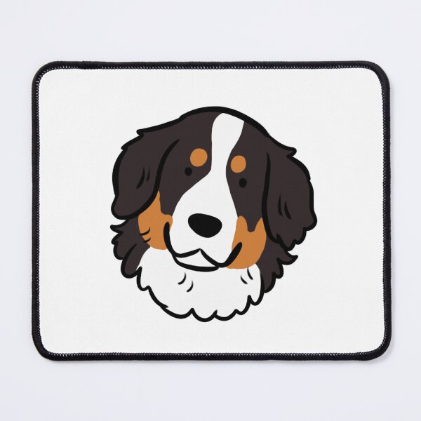 Item preview, Bernese mountain dog cute illustration designed and sold by Yarafantasyart.