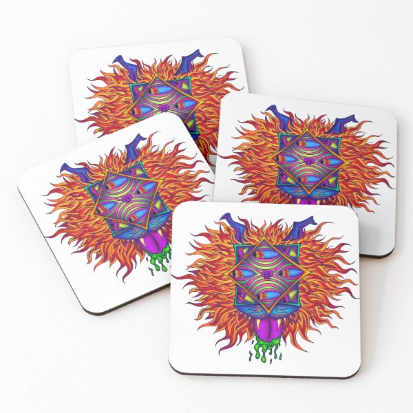 Item preview, Hoi Moggy - Asian psychedelic cat designed and sold by Okke-van-Smith.