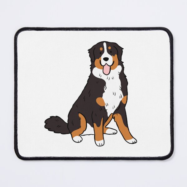 Item preview, Bernese mountain dog cute illustration designed and sold by Yarafantasyart.