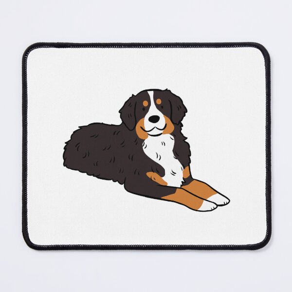 Item preview, Bernese mountain dog cute illustration designed and sold by Yarafantasyart.