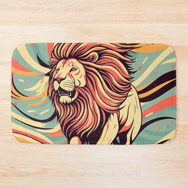 Item preview, Running lion designed and sold by Warehouse46.
