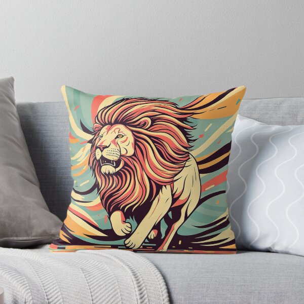 Item preview, Running lion designed and sold by Warehouse46.