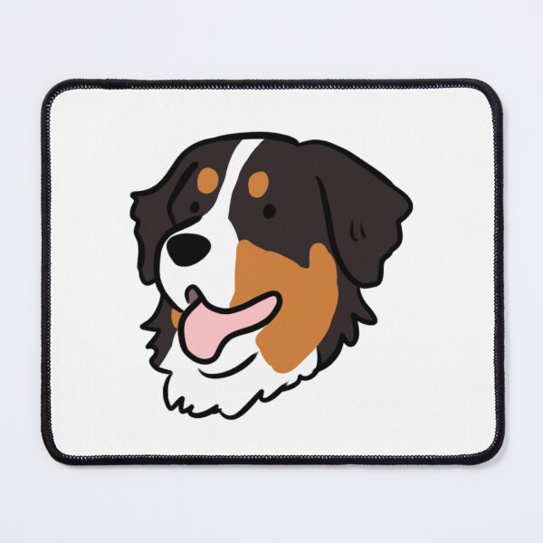 Item preview, Bernese mountain dog cute illustration designed and sold by Yarafantasyart.