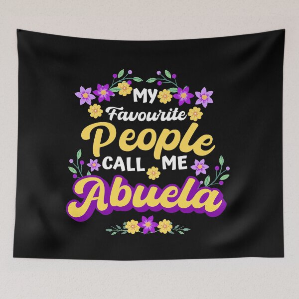 Item preview, My favorite people call me Abuela - My favorite people call me Grandma- latin abuela birthday grandma birthday designed and sold by ALLURE-minimal.