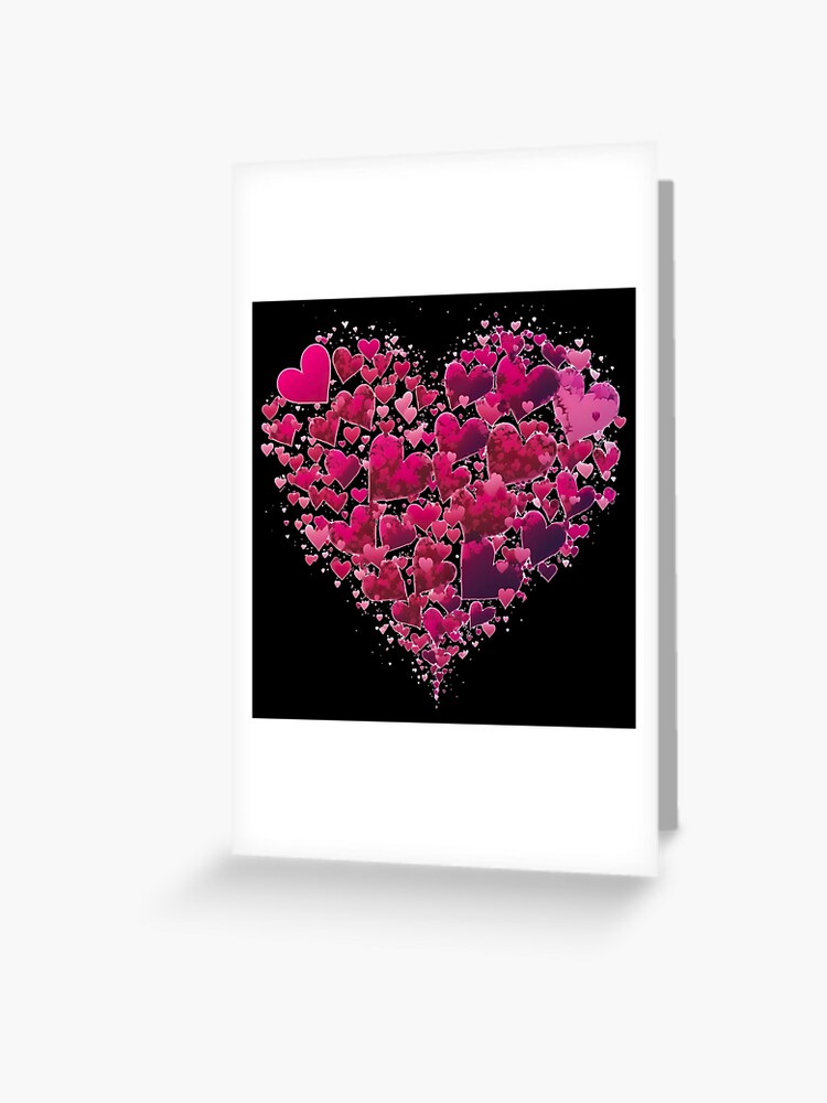 2# Carte Originale pour la Saint Valentin « Enveloppe Cœur + Papier à motif  à télécharger