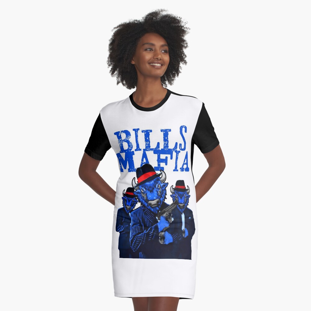 Bills MAfia' Graphic T-Shirt Dress for Sale by American Artist