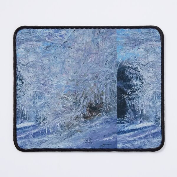 Item preview,  id59-1 Snowy and Icy Tree, Cold winter season, Cold but beautiful winter season, Watercolor designs, winter, snow cloud, white snow cover, pleasant and beautiful winters, snowy roads designed and sold by bcbutika.