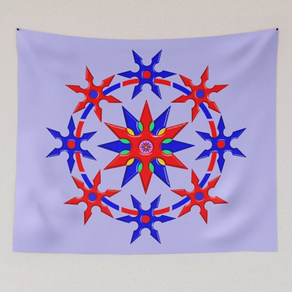 Item preview, Shuriken Lotus Flower version 2 designed and sold by DigitalandPhoto.