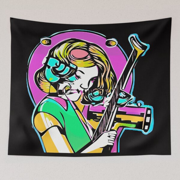 Item preview, "The Electronic Violinist" designed and sold by FunnyShopGirl.