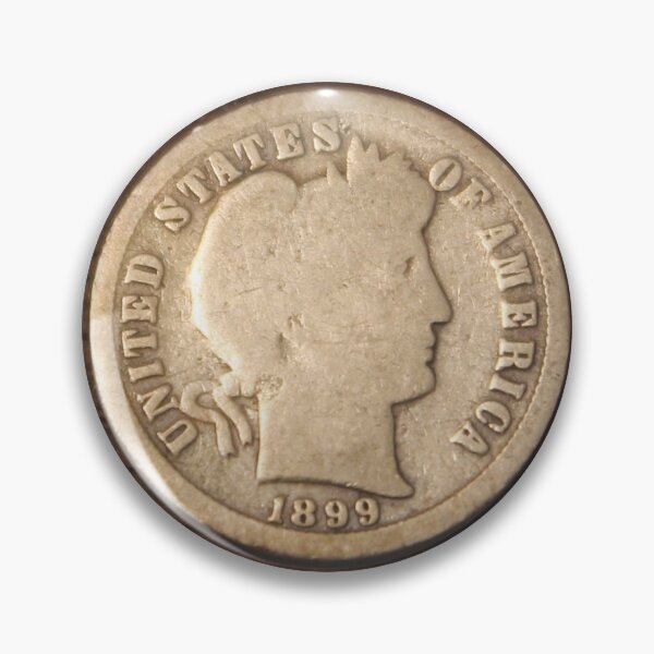 Item preview, 1899 O Barber Dime designed and sold by coinsxcrochet.