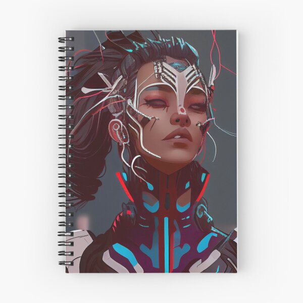 Item preview, Cyberpunk Queen: Futuristic Female Art designed and sold by MindTankArt.