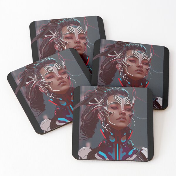 Item preview, Cyberpunk Queen: Futuristic Female Art designed and sold by MindTankArt.