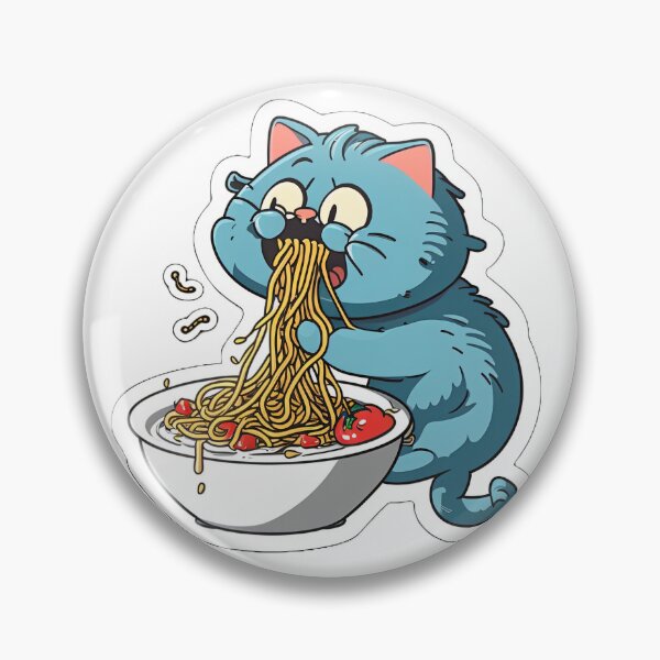 Aperçu de l'œuvre Chat spaghetti créée et vendue par Dannypryce.