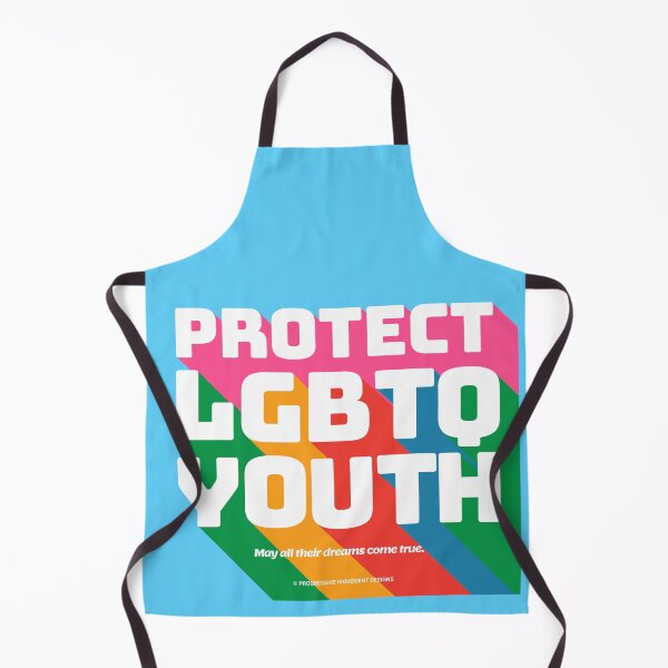 Item preview, PMD00342 Progressive Movement Designs Protect LGBTQ Youth Kids anti bullying message for LGBTQ progressives or ally designed and sold by ProgressiveLeft.