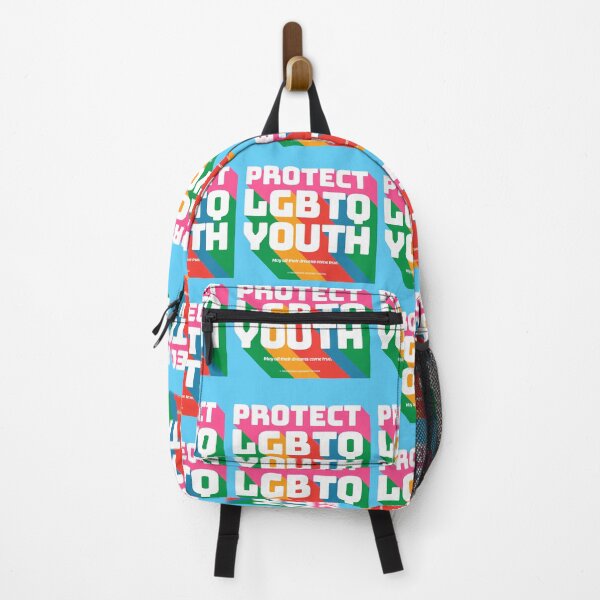 Item preview, PMD00342 Progressive Movement Designs Protect LGBTQ Youth Kids anti bullying message for LGBTQ progressives or ally designed and sold by ProgressiveLeft.