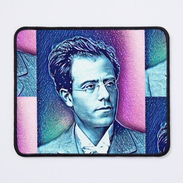 Item preview, Gustav Mahler Artwork | Gustav Mahler Portrait | Gustav Mahler Wall Art designed and sold by Suyogsonar25.