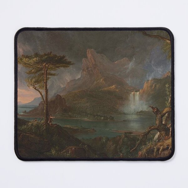 Item preview, A Wild Scene by Thomas Cole designed and sold by tomorrowsart.