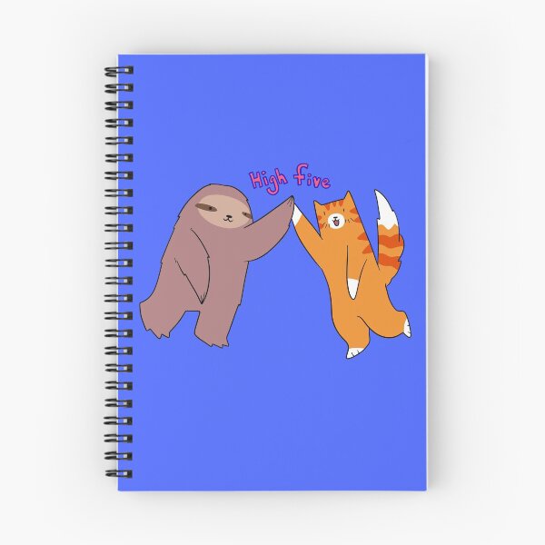 Item preview, High Five Sloth and Cat designed and sold by SaradaBoru.
