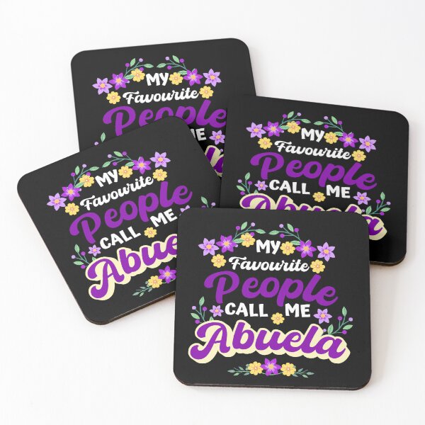Item preview, My favorite people call me Abuela - My favorite people call me Grandma- latin abuela birthday grandma birthday designed and sold by ALLURE-minimal.