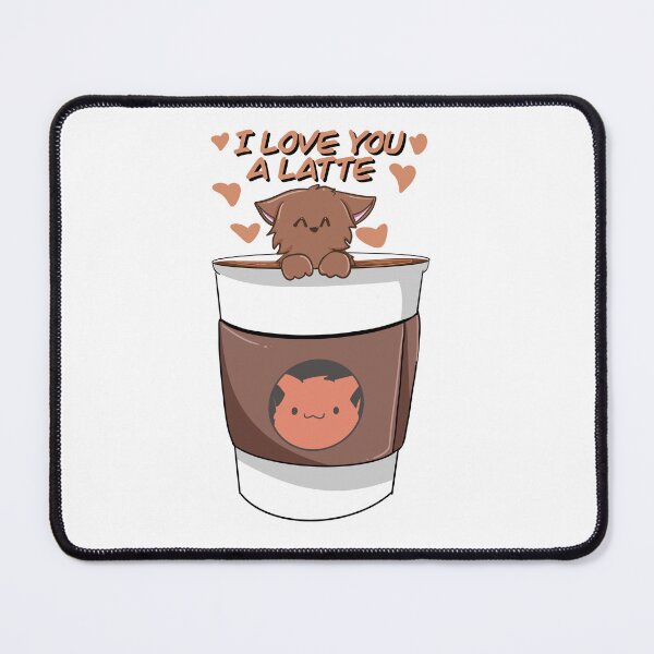 Item preview, latte cat designed and sold by lililunart.