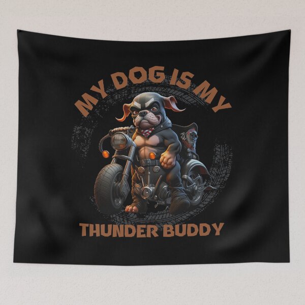 Item preview, My Dog Is My Thunder Buddy - My Dog Is My Valentine designed and sold by the-NAME-.