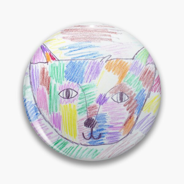 Item preview, Multicolored cat designed and sold by MadeBySicilian.