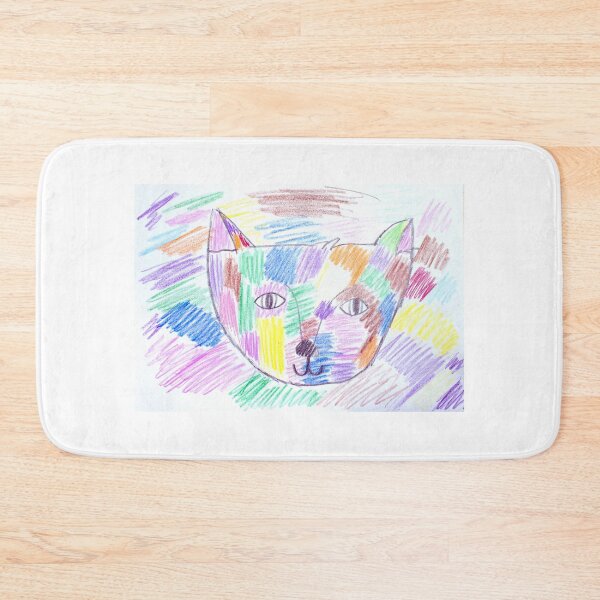 Item preview, Multicolored cat designed and sold by MadeBySicilian.