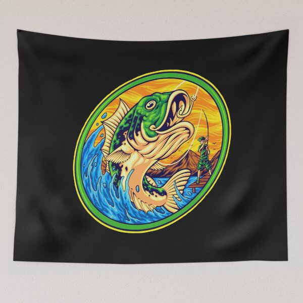 Item preview, Fishing big fish For professional fishermen Best Art designed and sold by AssamFT.