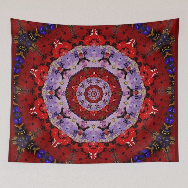 Item preview, Red Mandala designed and sold by Natalie Holland.