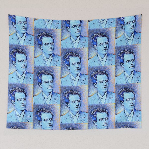 Item preview, Gustav Mahler Artwork | Gustav Mahler Portrait | Gustav Mahler Wall Art  designed and sold by Suyogsonar25.