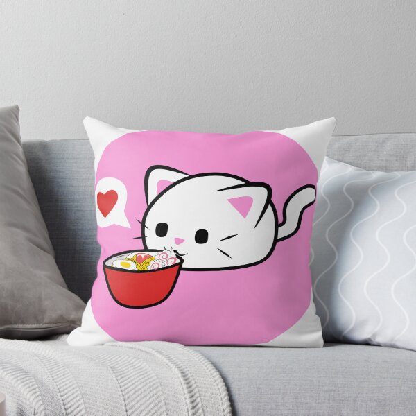 Item preview, Cat Eating Spaghetti  designed and sold by Anime-Desigm.