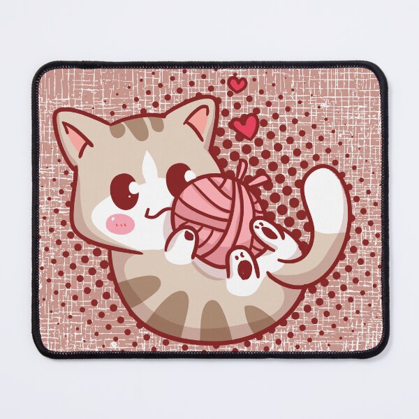 Item preview, Funny And Cute Cat With A Ball Of Wool designed and sold by ShopTwentyFour.