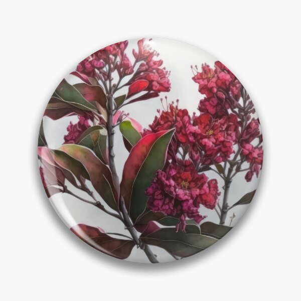 Item preview, Red Crepe Myrtle  designed and sold by Vanover Designs.