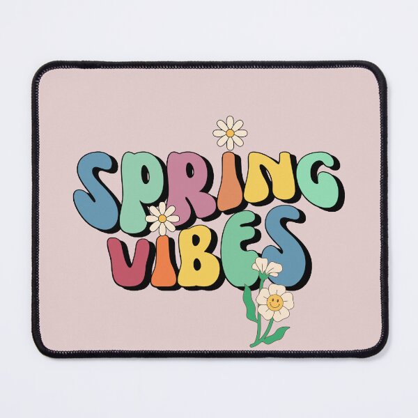Item preview, Spring vibes Colorful Retro Flowers designed and sold by SiYDesigns.