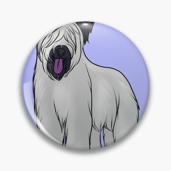 Item preview, Briard dog designed and sold by Kirasartstudio.