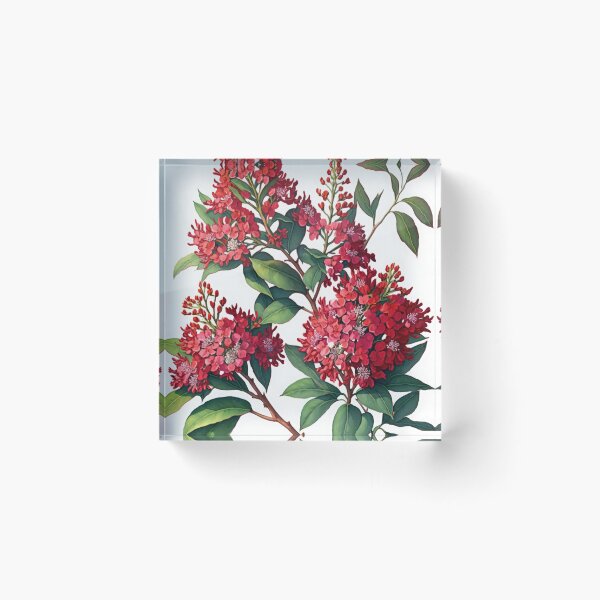 Item preview, Red Crepe Myrtle  designed and sold by Vanover Designs.