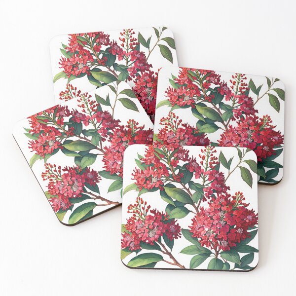 Item preview, Red Crepe Myrtle  designed and sold by Vanover Designs.