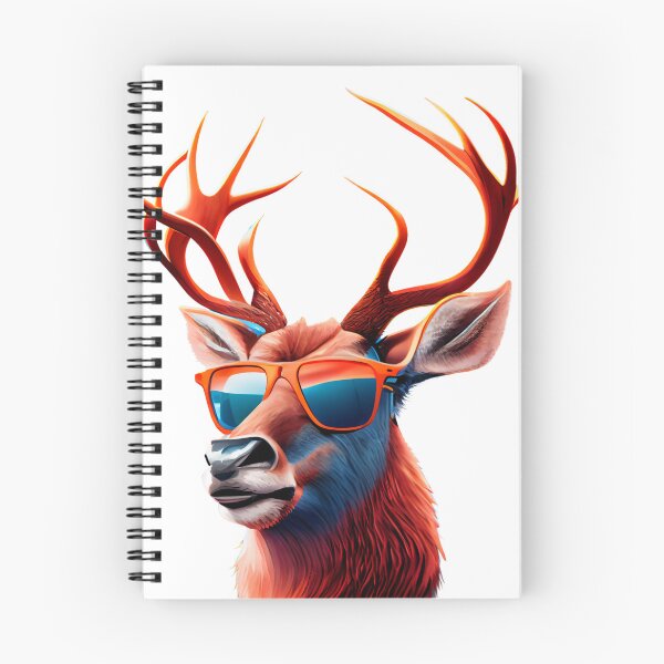 Item preview, Cool and Quirky: Funky Deer with Sunglasses Art designed and sold by MindTankArt.
