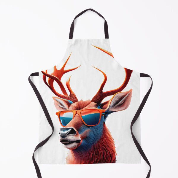 Item preview, Cool and Quirky: Funky Deer with Sunglasses Art designed and sold by MindTankArt.