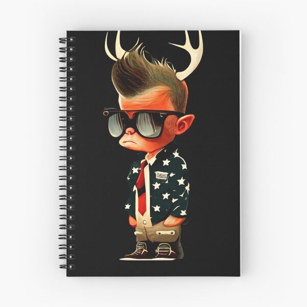 Item preview, Rustic Charm: Redneck Boy and Antlered Deer Art designed and sold by MindTankArt.