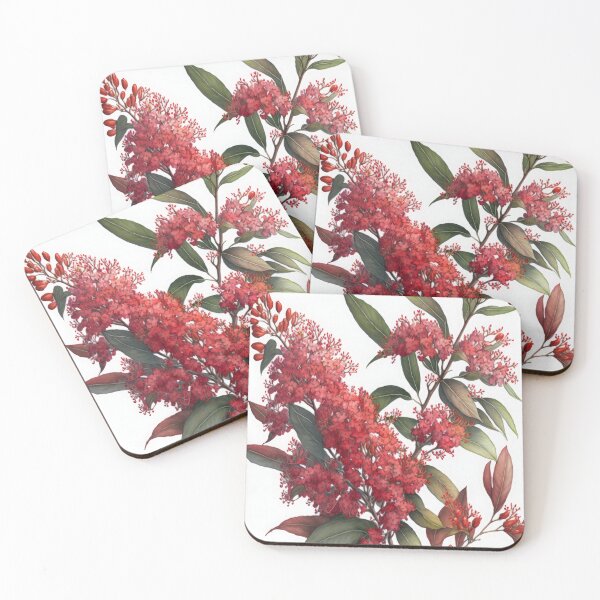 Item preview, Red Crepe Myrtle  designed and sold by Vanover Designs.