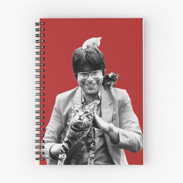Item preview, A young Stephen King covered in cats designed and sold by planet99design.