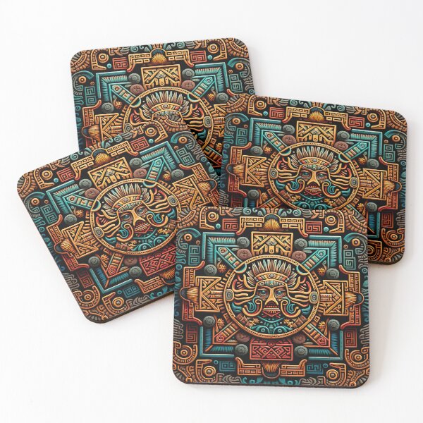 Item preview, Mayan Art Pattern - Classical Mesoamerican History & Mythology designed and sold by Styrman.