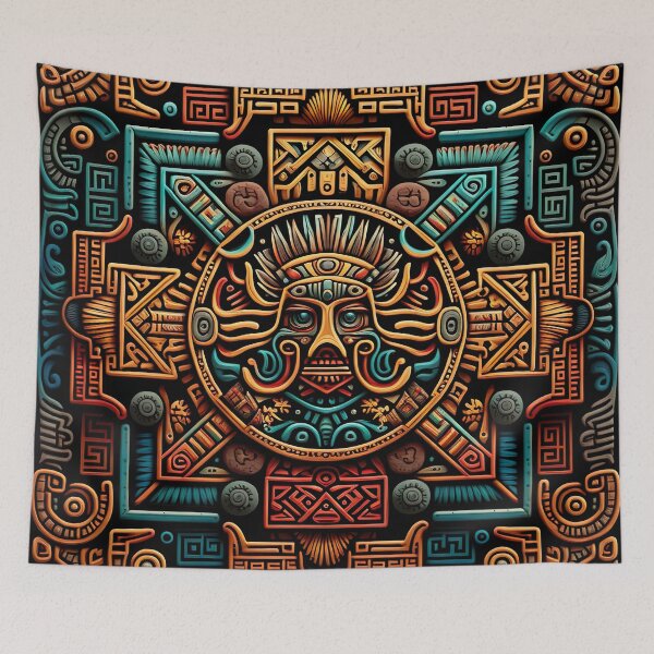 Item preview, Mayan Art Pattern - Classical Mesoamerican History & Mythology designed and sold by Styrman.